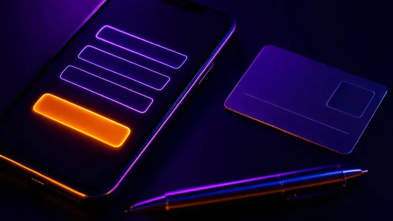 5GBD register form on a smartphone